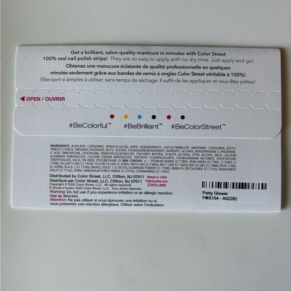 Color Street Vibrant Nail Polish Strips - Picture 2 of 2